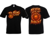 T-Hemd - The Sun on Fire - schwarz