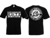 Frauen T-Shirt - Love Dinosaur - Hate Antifa - schwarz
