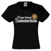 Kinder T-Shirt - Papas kleiner Sonnenschein - schwarz