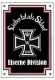 Emailleschild - Eiserne Division
