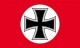 Fahne - Deutschland - Rot mit Kreis und EK (30)