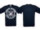 Frauen T-Shirt - Coastguard - s/w/r - navy/weiß - Motiv2