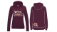 Frauen College Hoodie - Krawallgirl - Motiv 2 - burgundy