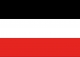 Fahne schwarz-weiß-rot - Kaiserreich - Aufkleber
