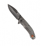 Einhandmesser - Fire Dept. - stonewashed (44)