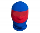 Sturmhaube - blau - rot - blau ()