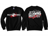 Pullover - Kiss My White Ass - schwarz-weiß-rot - Kaiserreich
