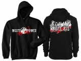 Kapuzenpullover - Kiss My White Ass - schwarz-weiß-rot - Kaiserreich