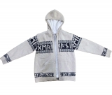 Runenstrickjacke Winter - Germania - weiß-grau +++WSV++ANGEBOT+++