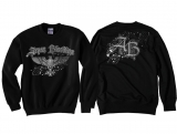 Pullover - Bloodline - schwarz/silber