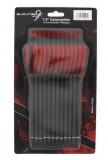 Carbonpfeile - 7,5'' mit Feldspitze - 12er Pack