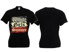Frauen T-Shirt - White Girls Summer - vintage