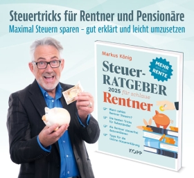 Buch - Steuerratgeber 2025 für schlaue Rentner