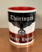 Tasse - rot - Thüringen meine Heimat