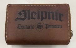 Leder Geldbeutel KM Frau - Sleipnir - Deutsche Patrioten