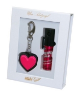 Geschenkbox: Herz-Alarm + Pfefferspray Lady Pink Schutzengel