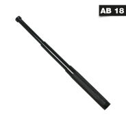 Mini Teleskop Abwehrstock - 12 Zoll - KH - schwarz 160113