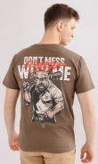 PG Wear - T-shirt - “Mess” braun ()