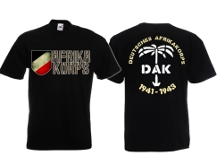 Frauen T-Shirt - Afrika Korps - DAK - schwarz