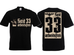 Frauen T-Shirt - 1. Mai - Seit 33 arbeitsfrei - schwarz