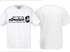 T-Hemd - Nennt mich ruhig altmodisch - aber ich mag Frauen ohne Penis - weiß