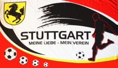 Fahne - Stuttgart - Meine Liebe Mein Verein