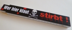 Zollstock - Wer hier klaut stirbt - Z043