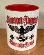 Tasse - rot - SJ - Deutsche Jungs