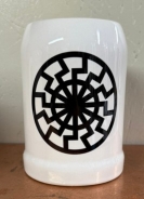 Bierkrug - Schwarze Sonne