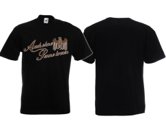 T-Hemd - Auch ohne Sonne braun - Adler - schwarz