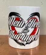 Tasse - Mein Herz für Thüringen