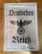 Blechschild - Reichsadler - Deutsches Reich - D199 (457)