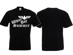 T-Hemd - White Boy Summer - großer Frontdruck