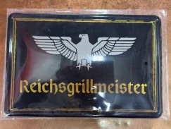 Blechschild - Reichsgrillmeister (465)