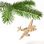 Julfest - Weihnachtsbaumschmuck - Me 262 - 5er Pack