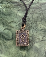 Runen Amulett - Othala - Bronze SBR - 024