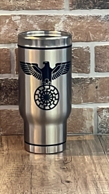 Thermobecher - Reichsadler - Schwarze Sonne- 470ml
