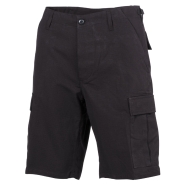 Short - BDU - MFH - Rip Stop - schwarz