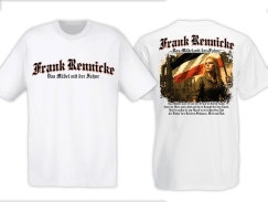 Frauen T-Shirt - Frank Rennicke - Das Mädel mit der Fahne - Kaiserreich - weiß