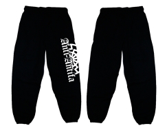 Jogginghose - Anti Antifa - Sonne - schwarz