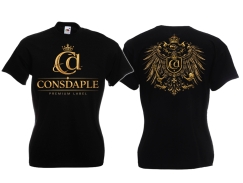 Frauen T-Shirt - Consdaple Premium - schwarz