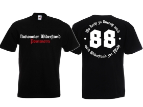 Frauen T-Shirt - Nationaler Widerstand - Pommern