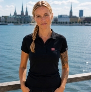 Erik & Sons - Frauen - Polo - LYSA - schwarz