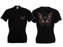Frauen T-Shirt - Schmetterling - Motiv 1