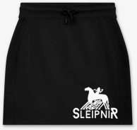 Frauen - Rock - kurz - Sleipnir - Logo - schwarz