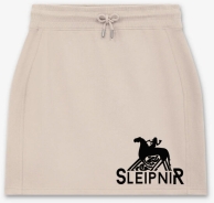 Frauen - Rock - kurz - Sleipnir - Logo - sueded fawn
