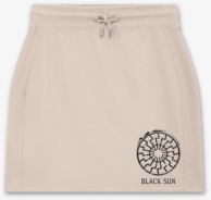 Frauen - Rock - kurz - Black Sun - Iron - Motiv 2 - sueded fawn