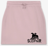 Frauen - Rock - kurz - Sleipnir - Logo - sueded miami pink