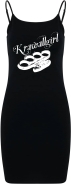 Kleid - Stretch Jersey Slim Dress - Krawallgirl - schwarz