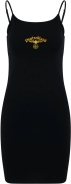 Kleid - Stretch Jersey Slim Dress - Reichsadler - Deutschland - schwarz/gold